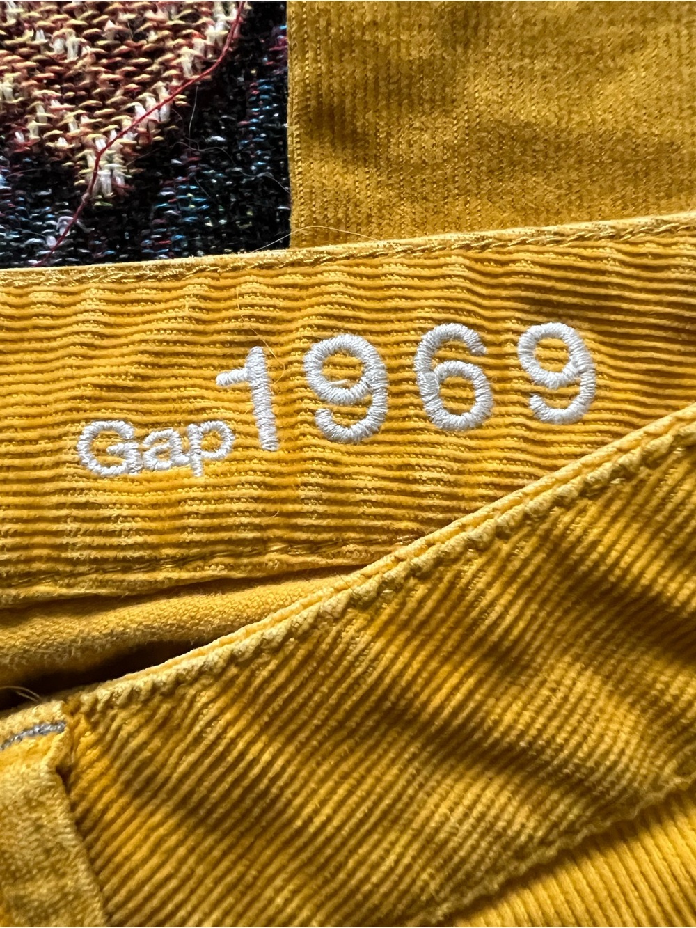 Gap Mustard Yellow Corduroy Pants - Picture 5 of 9
